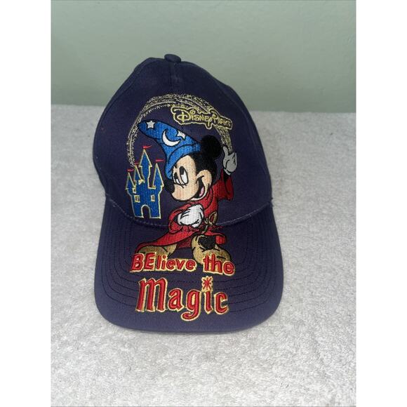 RARE Disney Parks Sorcerer Mickey CAST EXCLUSIVE Hat Believe the Magic 2009 main image 6